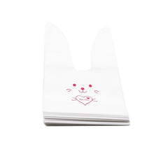 Load image into Gallery viewer, 25pcs Bunny Cookies Bags Candy Biscuit Packaging Bag Birthday Wedding Gift Party bags
