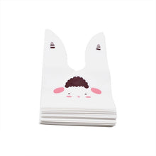 Load image into Gallery viewer, 25pcs Bunny Cookies Bags Candy Biscuit Packaging Bag Birthday Wedding Gift Party bags