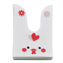 Load image into Gallery viewer, 25pcs Bunny Cookies Bags Candy Biscuit Packaging Bag Birthday Wedding Gift Party bags