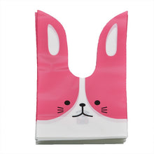 Load image into Gallery viewer, 25pcs Bunny Cookies Bags Candy Biscuit Packaging Bag Birthday Wedding Gift Party bags