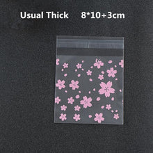 Load image into Gallery viewer, 100pcs 9sizes Frosted Cute Dots Plastic Pack Candy Cookie Soap Cupcake ba