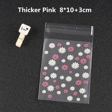 Load image into Gallery viewer, 100pcs 9sizes Frosted Cute Dots Plastic Pack Candy Cookie Soap Cupcake ba