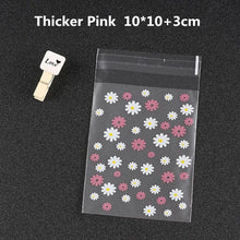 Load image into Gallery viewer, 100pcs 9sizes Frosted Cute Dots Plastic Pack Candy Cookie Soap Cupcake ba