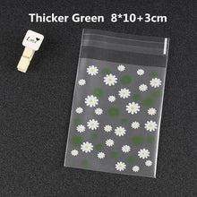 Load image into Gallery viewer, 100pcs 9sizes Frosted Cute Dots Plastic Pack Candy Cookie Soap Cupcake ba