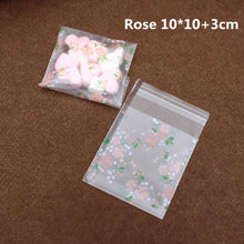 Load image into Gallery viewer, 100pcs 9sizes Frosted Cute Dots Plastic Pack Candy Cookie Soap Cupcake ba