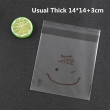 Load image into Gallery viewer, 100pcs 9sizes Frosted Cute Dots Plastic Pack Candy Cookie Soap Cupcake ba
